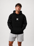 Black camo oversized hoodie